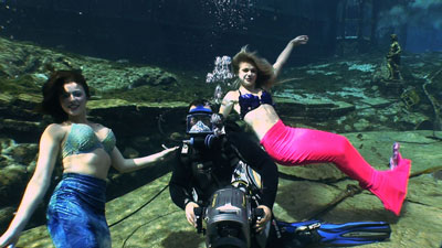 Weeki Wachee Mermaids and Danny